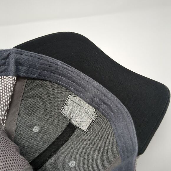 LCS Snapback 112 Trucker Hat Gray One Size Adjustable Mesh Back Richardson - Picture 8 of 10